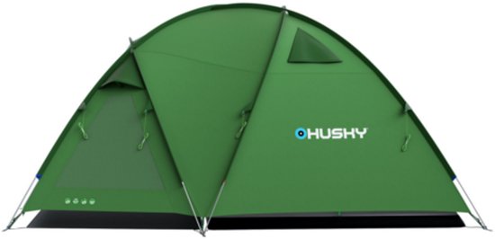 Husky Familietent Bigless 420 Cm Polyester - Groen - 5 Persoons van Husky — afbeelding 4