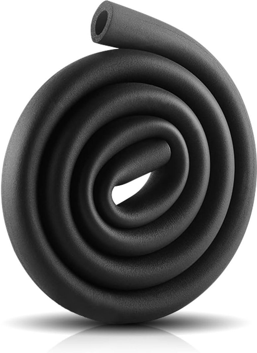 Schuim isolatiebuis – Diameter 25mm, dikte 9mm, flexibel 1,8m, zwart