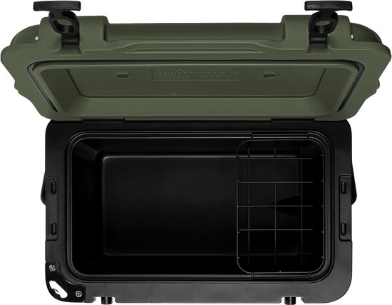 Koelbox 26 Liter - Bouw Koelbox - Intensief Gebruik - Extra Stabiel Robuust - 55x36x37cm - Groen van Koelbox. — afbeelding 3
