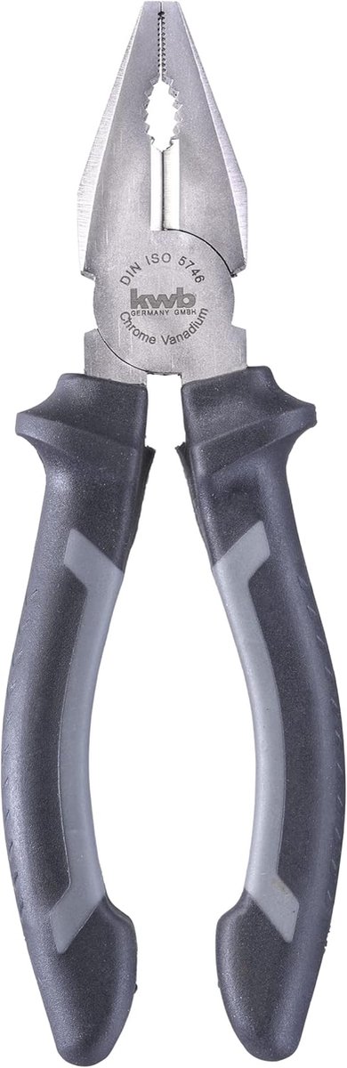 Combinatietang - Gereedschap Tang - Klus Werk - Geharde Snijkanten - 160 mm - Staal