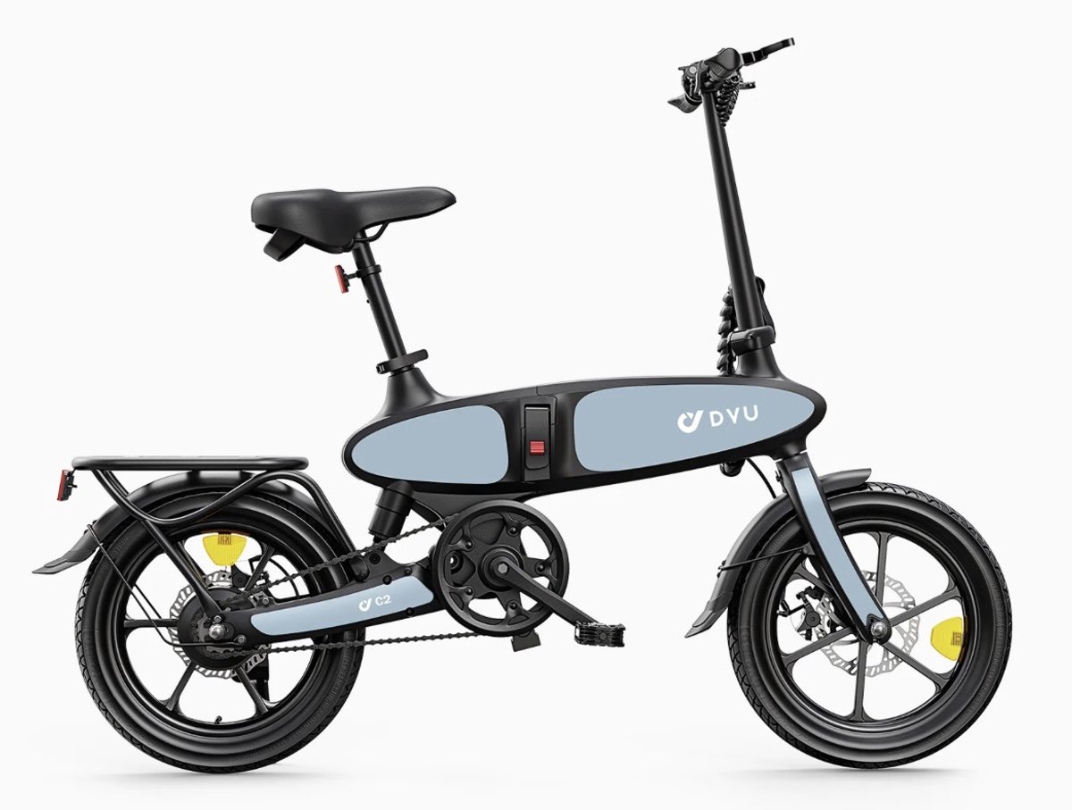 Dyu elektrische fiets - vouwfiets - opvouwbaar thumbnail 5