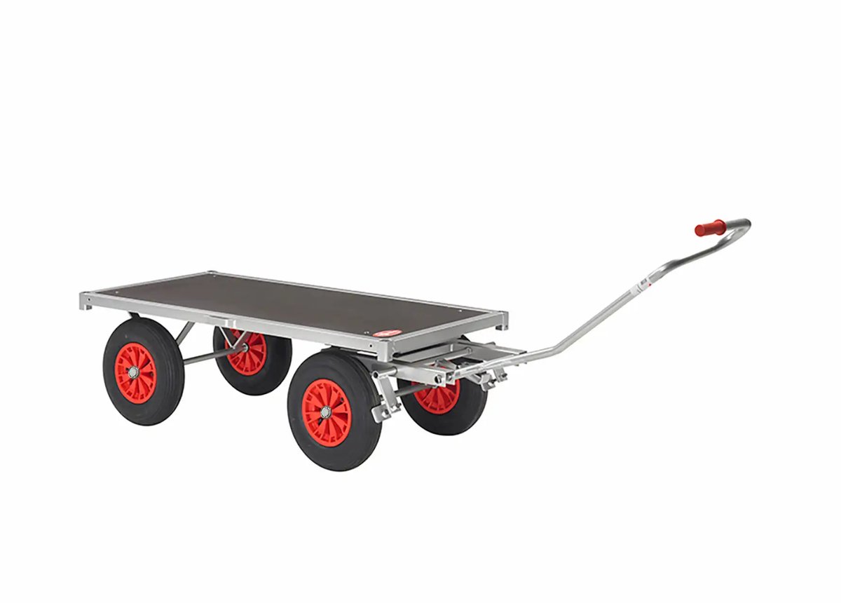 Ravendo Heavy Duty Transportwagen TW Mini - Draagvlak 1500x700 mm - Met remmen - Draagvermogen 750 kg
