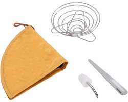 Koffieaccessoireset - Overgietset - Buiten koffie zetten - Draagbaar en compact - 15x15x2cm
