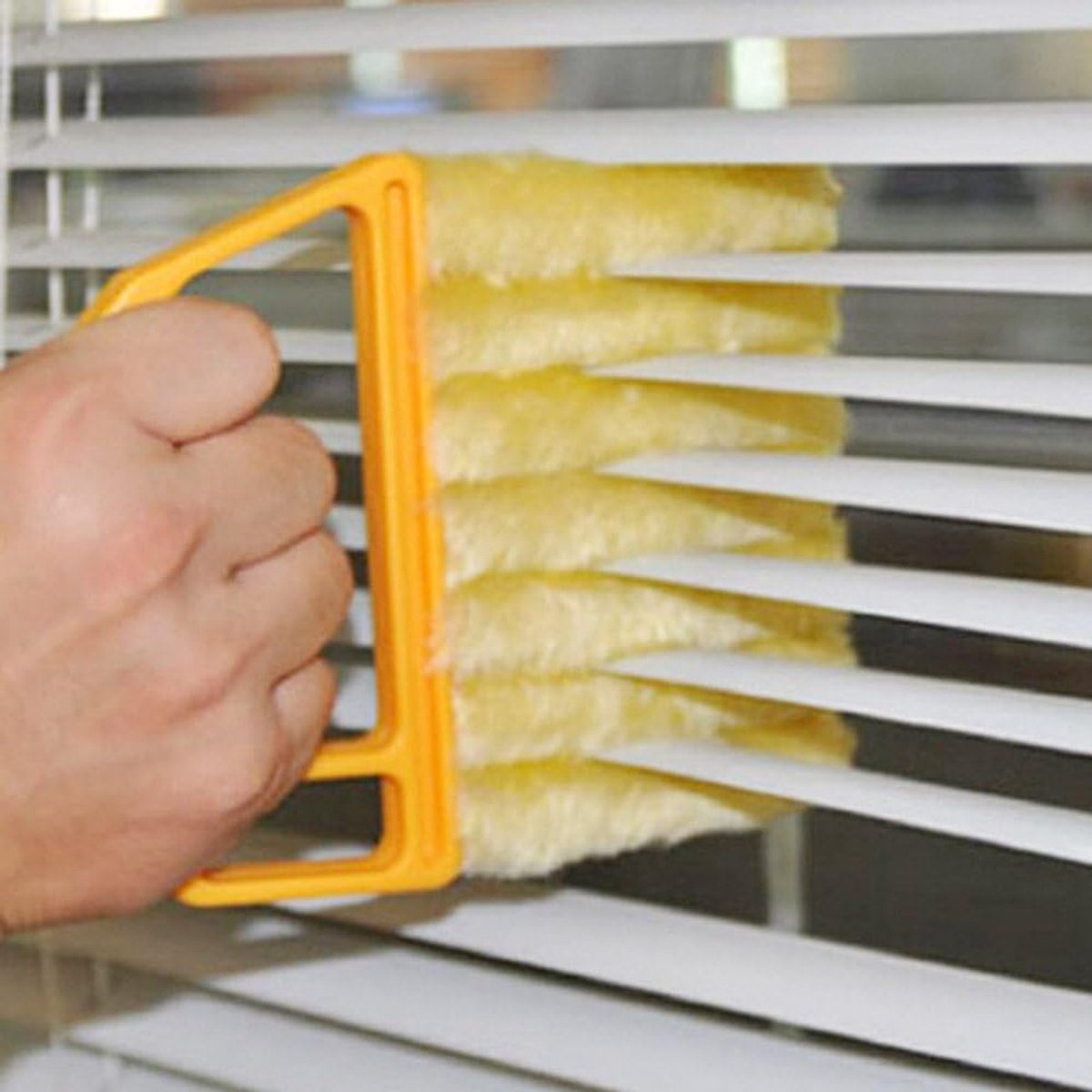 Schoonmaakborstels - Borstels voor het reinigen van jaloezieën - Stofborstels - Wasbaar en afneembaar - Stofverwijderaars voor ramen en airconditioners - Handborstels - Keukenreinigingsgereedschap, ook geschikt voor zonneschermen en auto's