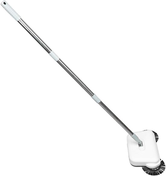 Handmatige Veegmachine - Opvouwbare Reiniger - Snel Vegen - Nat Droog Gebruik - 102cm Hoogte — afbeelding 5