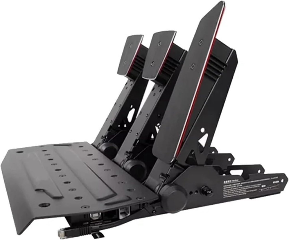 Pedaal Verhoger - Hoekmodule Paneel - Sim Racing - Niet-destructieve Installatie - Zwart