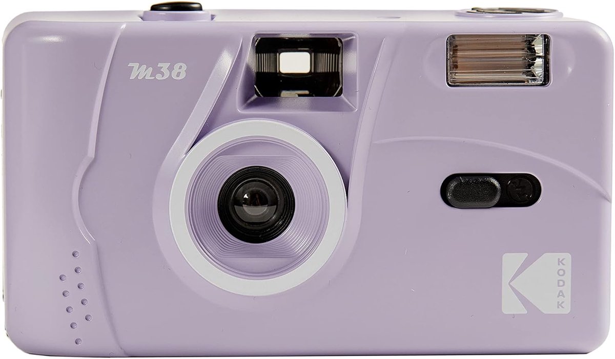 Filmcamera Herbruikbaar - Compact Camera - Herinneringen Vastleggen - Ingebouwde Flitser - 12.45 x 6.6 cm - Paars