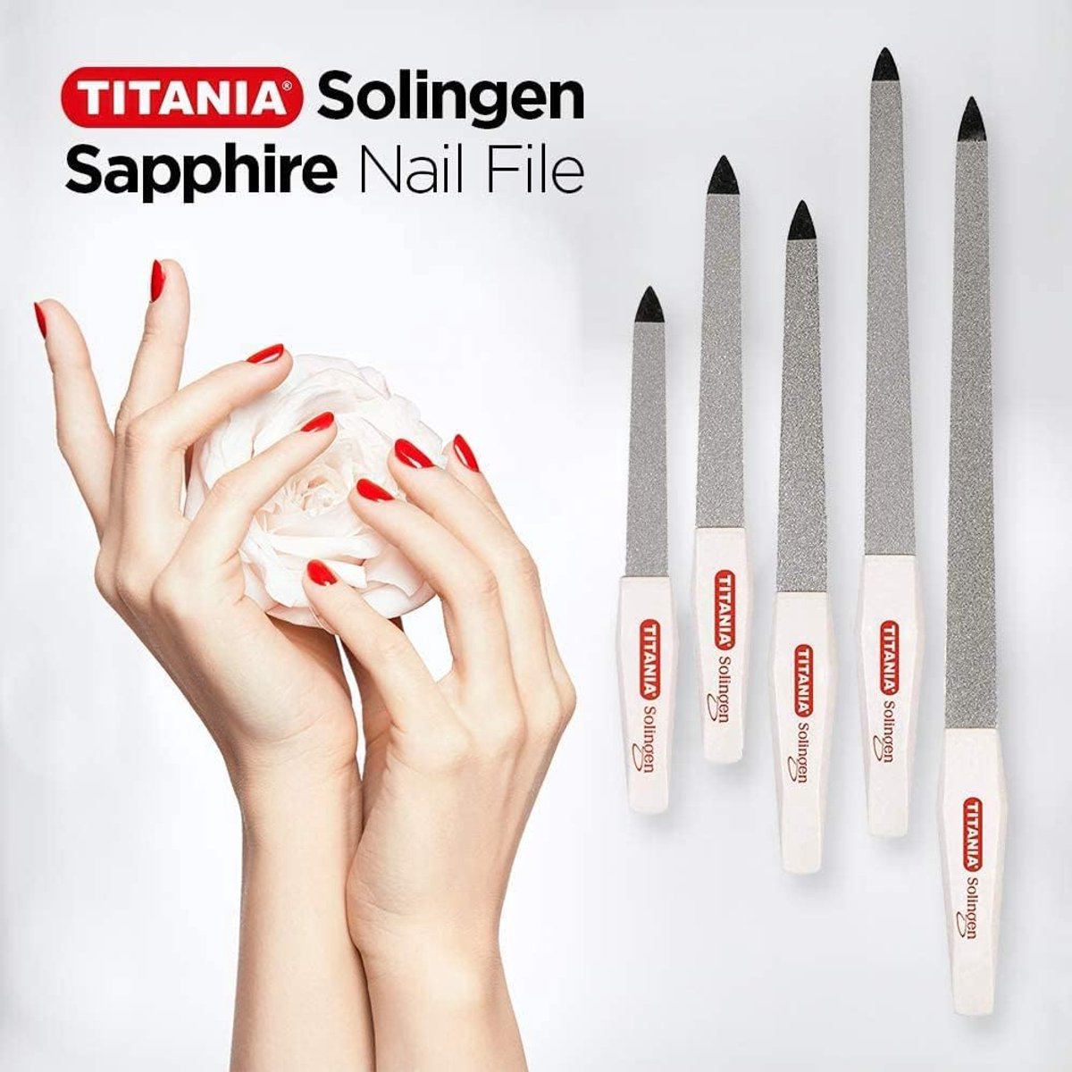 Nagelvijl - Saffier Vijl - Nagels Vormgeven - Duurzame Kwaliteit - 15 cm