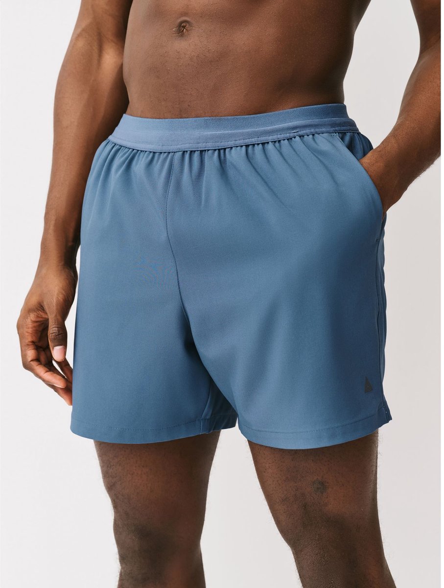 Next - Heren - 5-inch zwemshort - Blauw