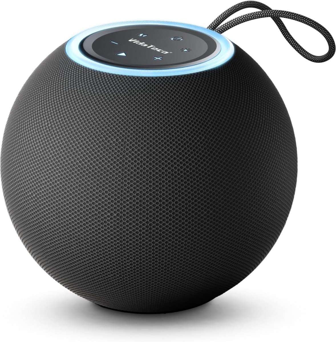 Draagbare Luidspreker - Bluetooth Speaker - Muziek Overal - 30W Krachtig Geluid - 19.5 cm Breed - Zwart