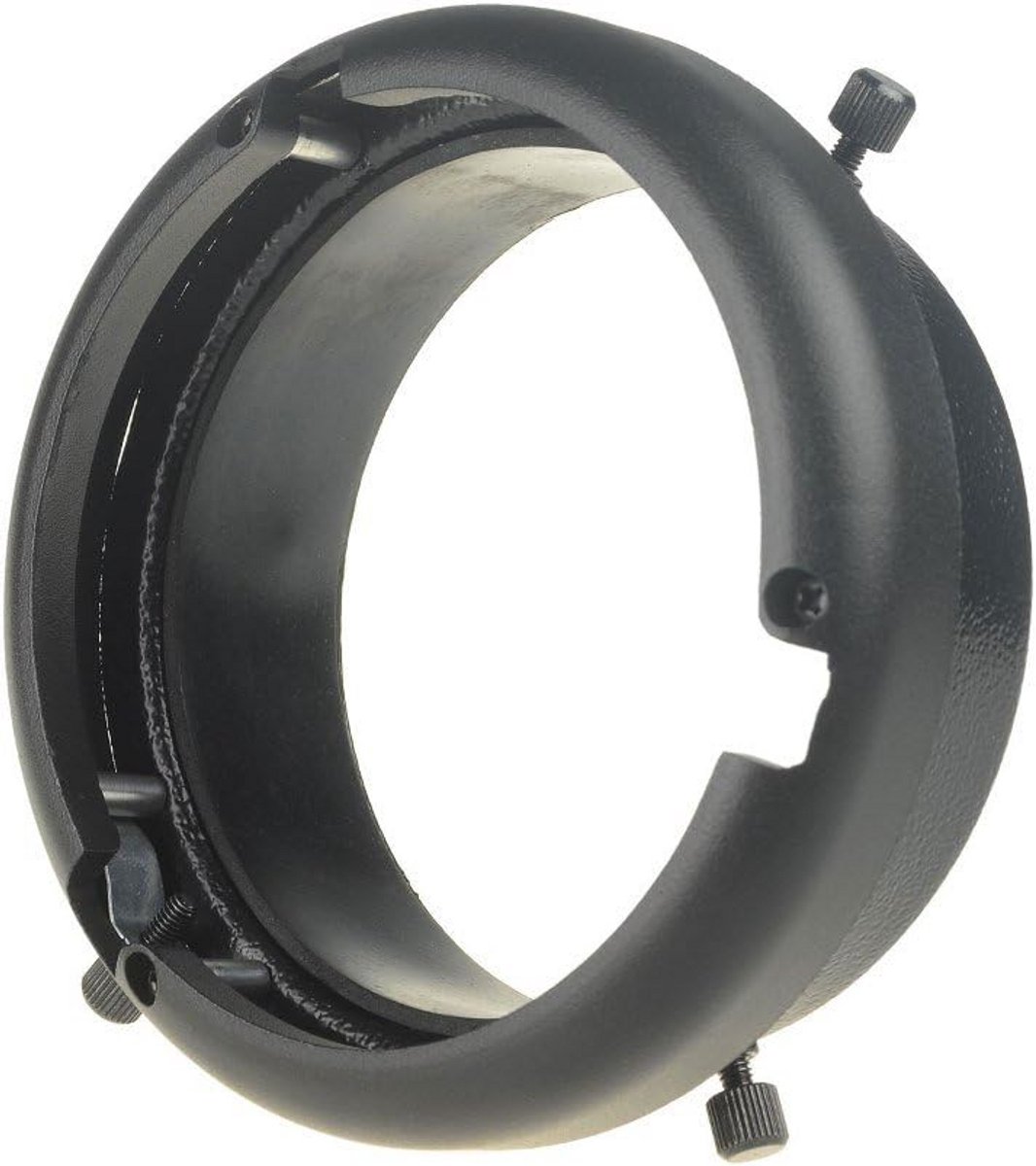 Adapterring voor Flits - Ring Mount - Studio Fotografie - Universele Bevestiging - 95 mm - Zwart