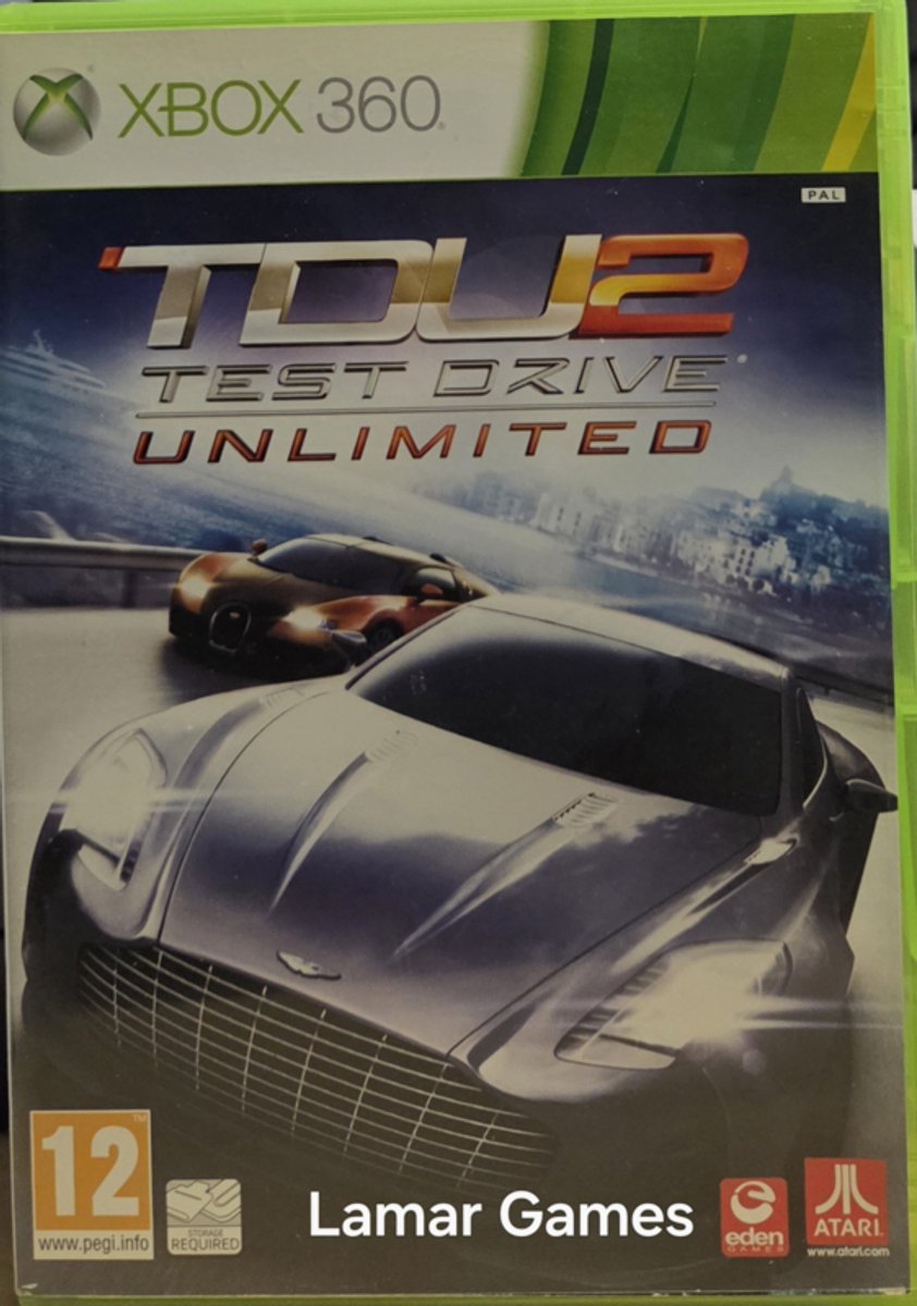 Test Drive Unlimited 2 (xbox 360 used game)