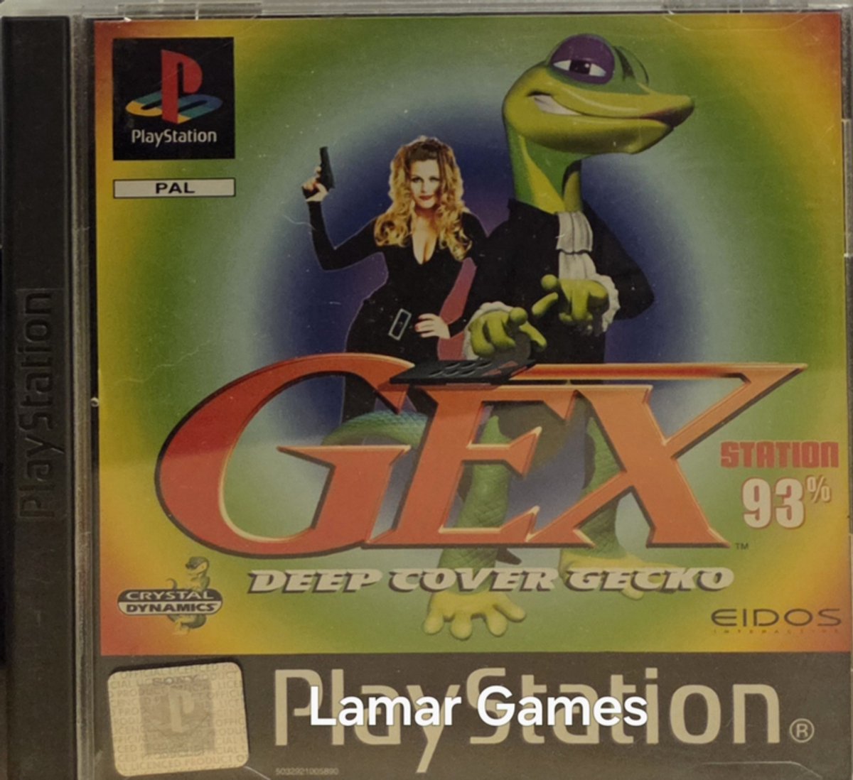 GEX Deep Cover Gecko (PS1 tweedehands game game)