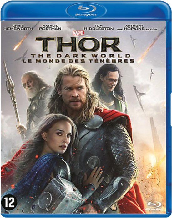 Blu-ray hoes met Thor, Loki, Odin en Jane Foster. "Thor: The Dark World".