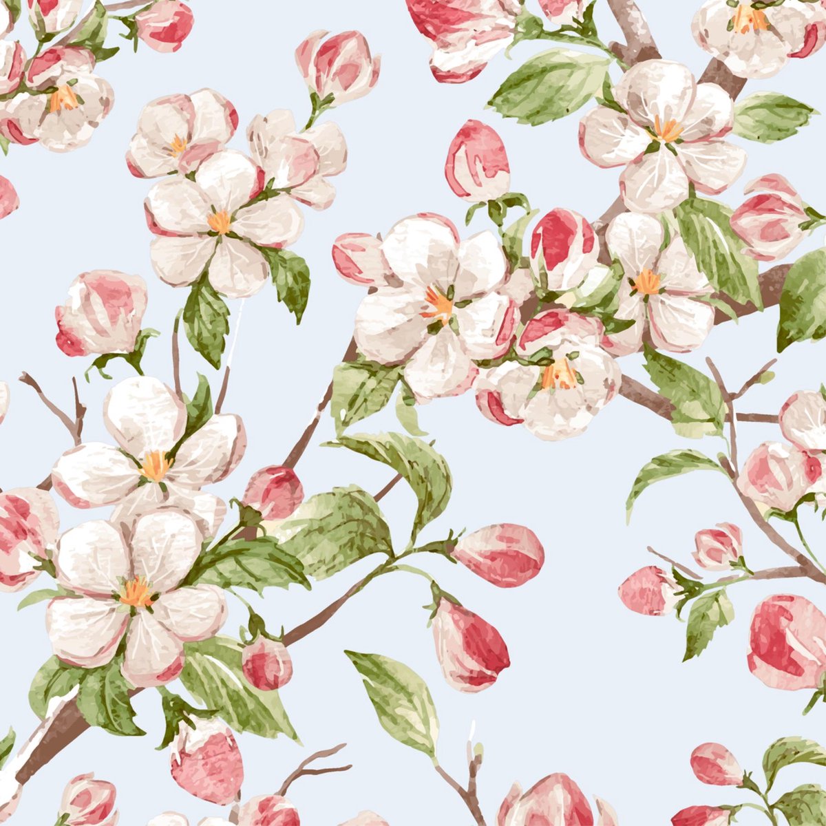 Servetten Spring Tree - 33x33 cm