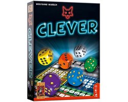 999 Games - Clever - Dobbelspel - Creëer kettingreacties door de juiste keuzes te maken - Gezelschap