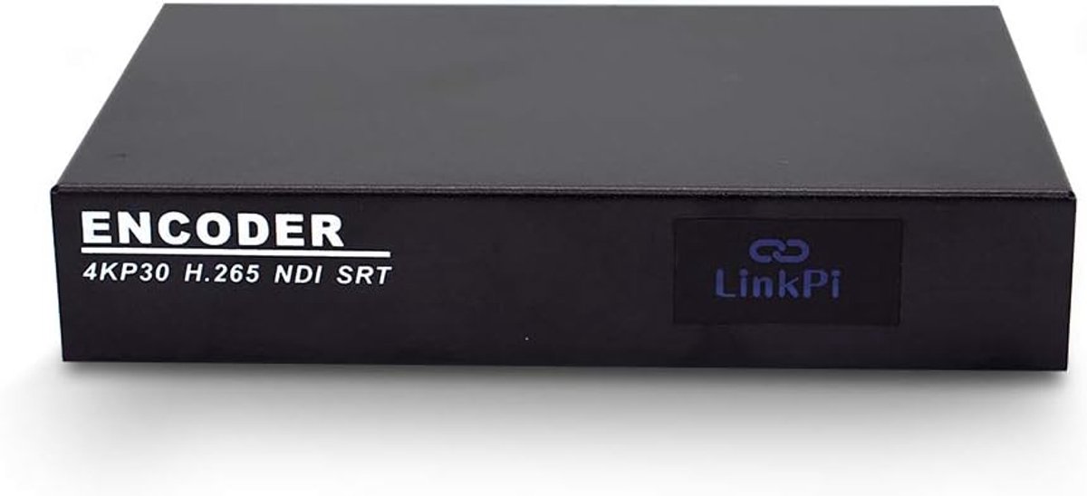 Livestream Encoder - HD Video Converter - Professionele Streaming - SRT RTMP H265 Ondersteuning - 17x11x3 cm