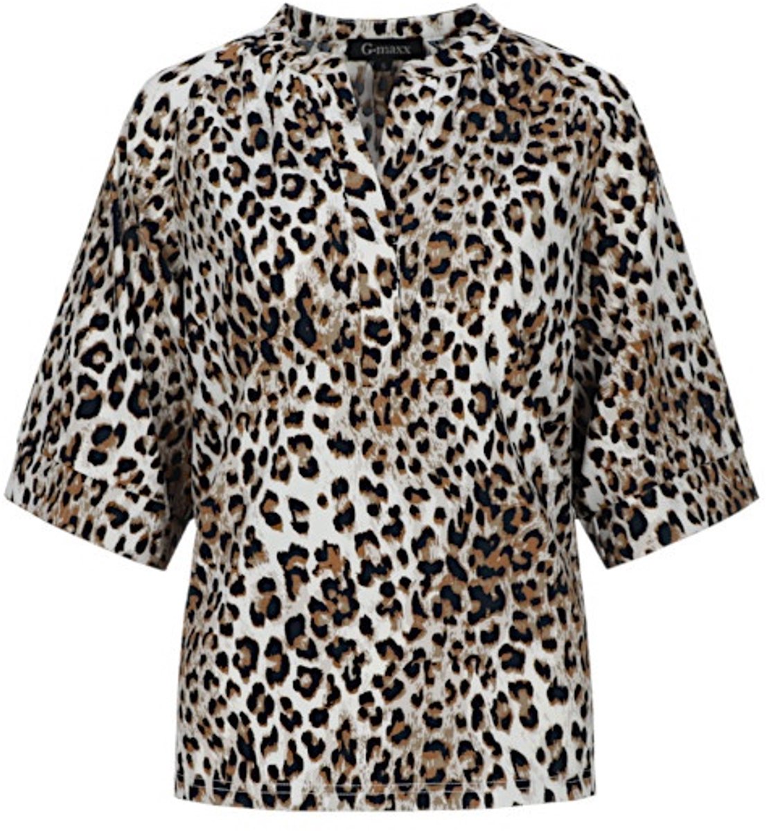 G-Maxx top Penelope - Offwhite/Walnut