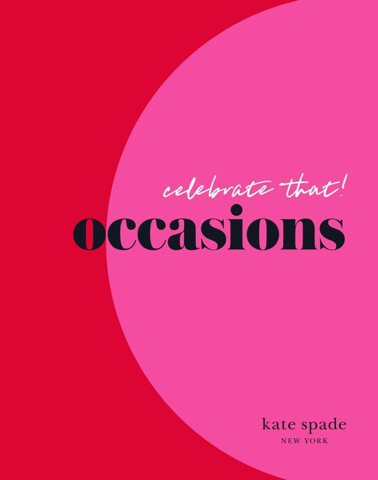kate spade new york celebrate that: occasions - cover