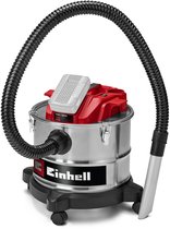 Aspirateur à cendres sans fil Einhell TE-AV 18/15 Li C-Solo Power X-Change (Li-Ion - 18V - Puissance d'aspiration 100 mbar - Bidon de 15 l - Système de nettoyage du filtre - Livraison sans batterie ni chargeur)