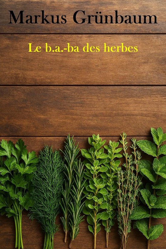 Le b.a.-ba des herbes - cover