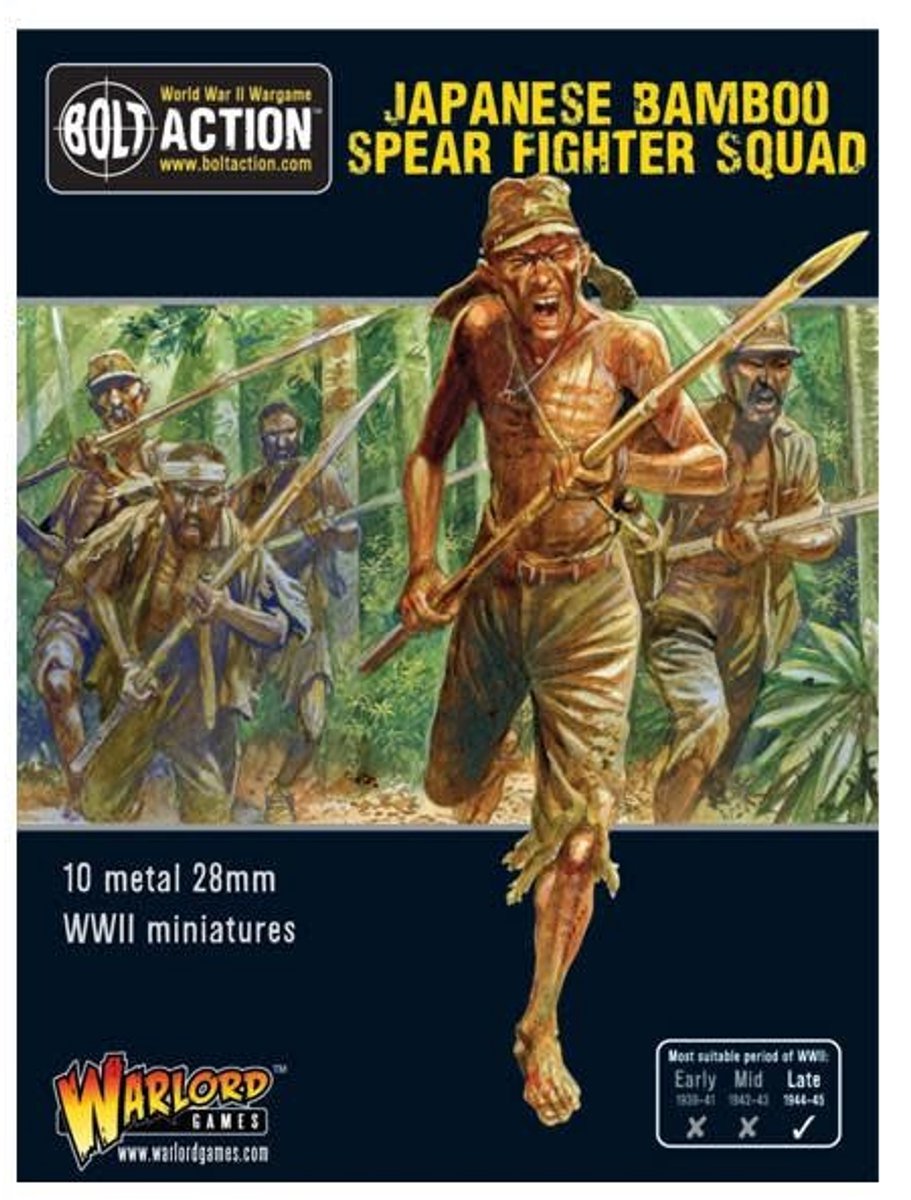 Japanese Bamboo Spear Fighter squad