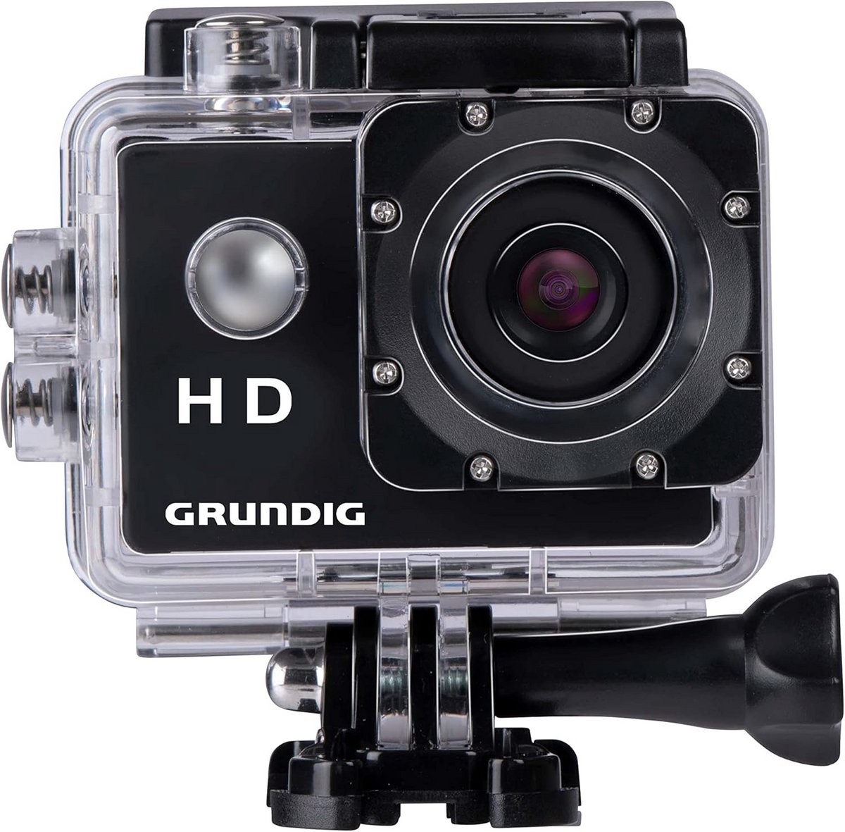 Actiecamera HD - Onderwatercamera Sport - Avontuur Vastleggen - Waterdicht tot 30M - 5.9 x 4.1 cm - Zwart
