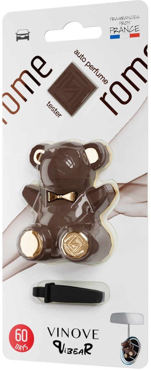 Vinove Vibear Rome Autoparfum - Luchtverfrisser - Car Airfreshner