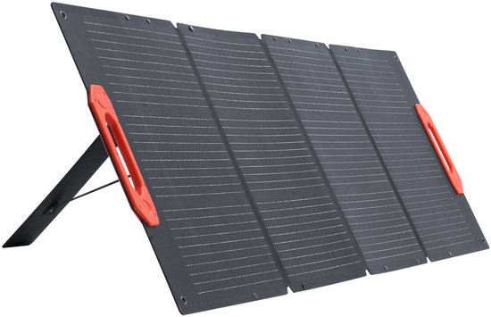 VEVOR Monokristallijne Zonnepanelen 150w Opvouwbaar, Draagbaar Etfe Mono Zonnepaneel met Mc4-Uitgang, Type-C, Qc3.0 Usb- en Dc-Poorten, Ip67 Waterdicht voor Powerstations, Kamperen en Wandelen — afbeelding 2