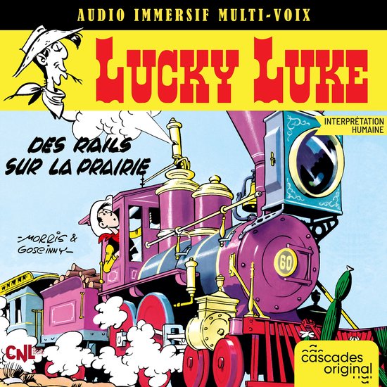 Lucky Luke - Des rails sur la prairie (Multi-Voix) - cover