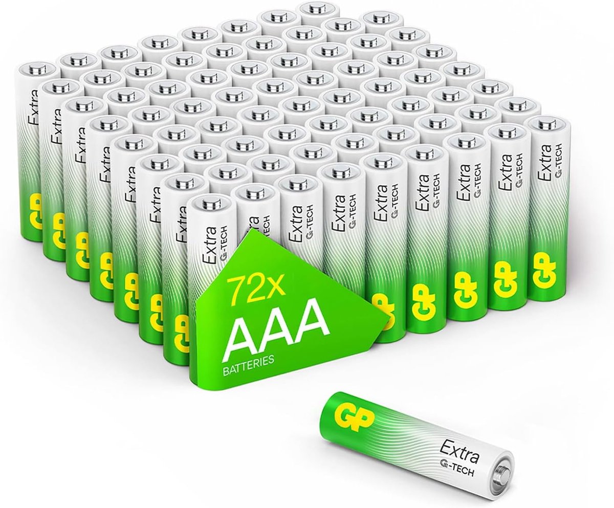 AAA Batterijen - Micro Batterijen - Dagelijks Gebruik - Lange Levensduur - 72 Stuks