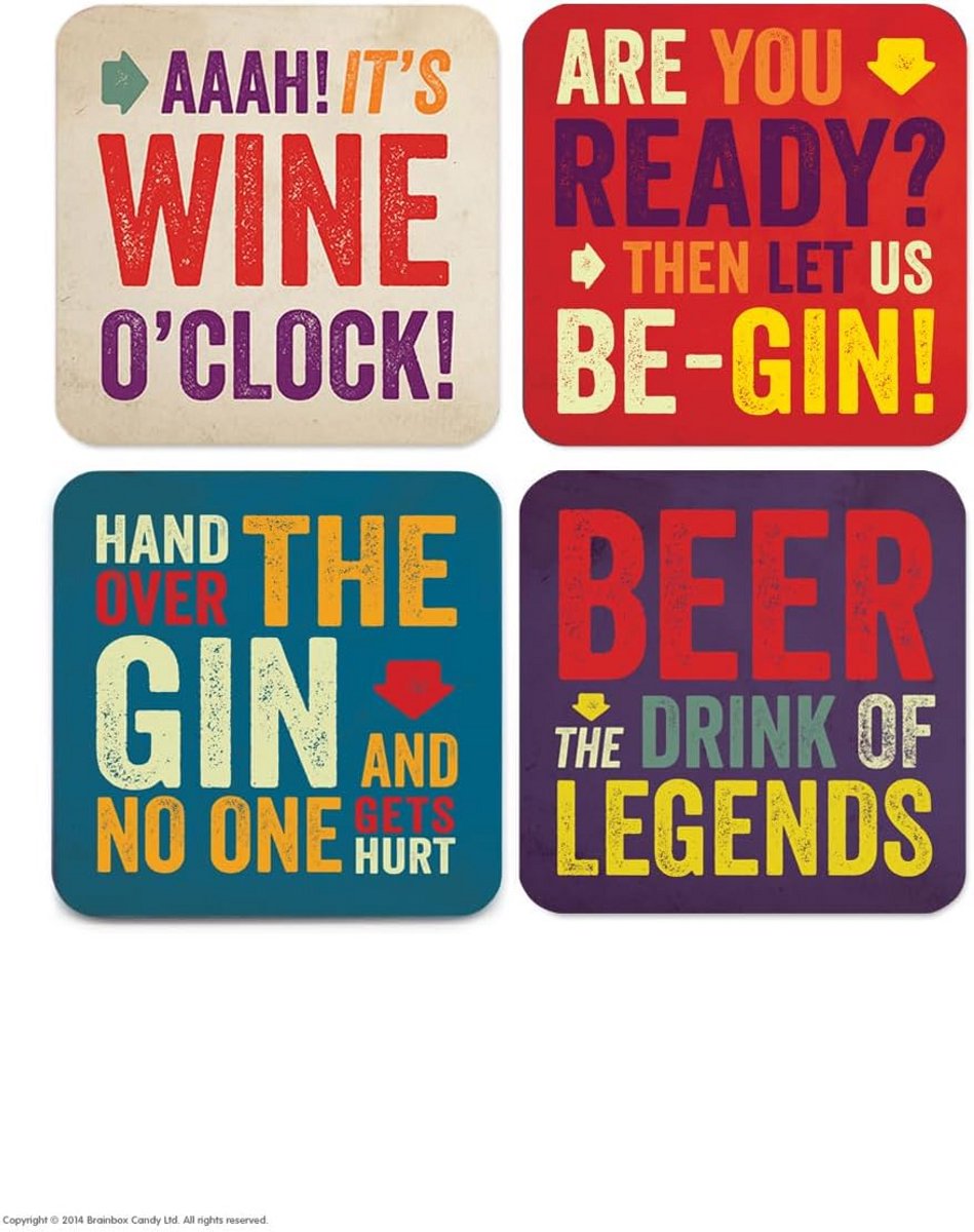Onderzetters Pak - Drankmatjes Set - Bescherming Tafel - Uniek Ontwerp - 10cm Diameter