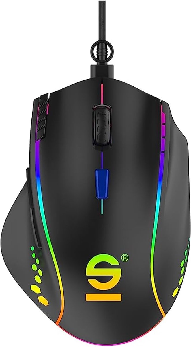 Gaming Set Compleet - PC Accessoires Set - Intensief Gamen - Inclusief Muismat - Full Size - RGB Verlicht van Merkloos — afbeelding 4