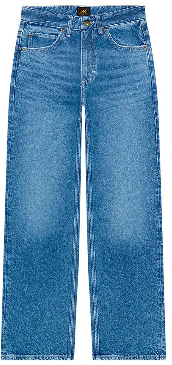 Lee Rider Loose Fit Spijkerbroek 25 31 Vrouw Anchor