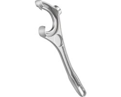 Emmer Opener - Blikopener Keuken - Professioneel Gebruik - Duurzaam Aluminium - 356 cm - Zilverkleurig