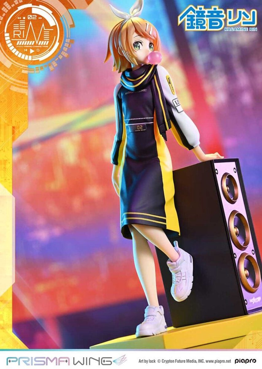 Prime 1 Studio Vocaloid Piapro Characters Prisma Wing PVC Statue 1/7 Kagamine Rin (Art by lack) 21 cm Beeld