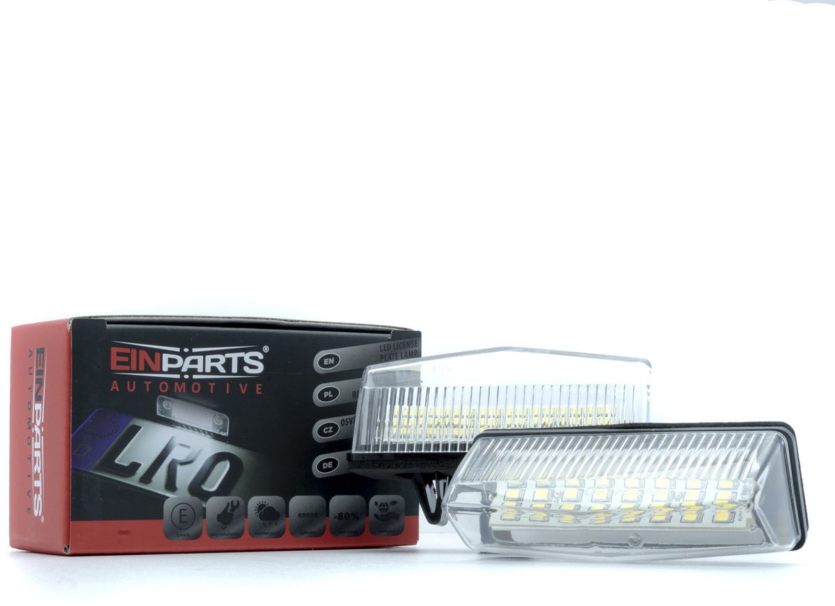 Einparts Kentekenplaatverlichting Voor Toyota Prius Venza Matrix Lexus