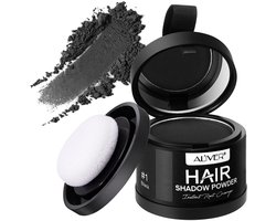 Uitgroei Poeder Zwart - Hair fiber - Spray - Verf - Haar - Lijn - Vezels