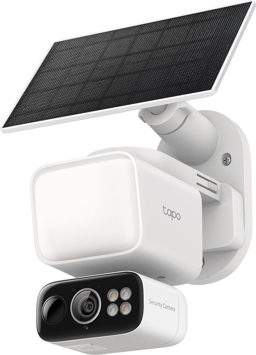 Tapo C615F KIT Beveiligingscamera buiten - Solar - Floodlight - 2K (3MP) - Pan Tilt - IP65