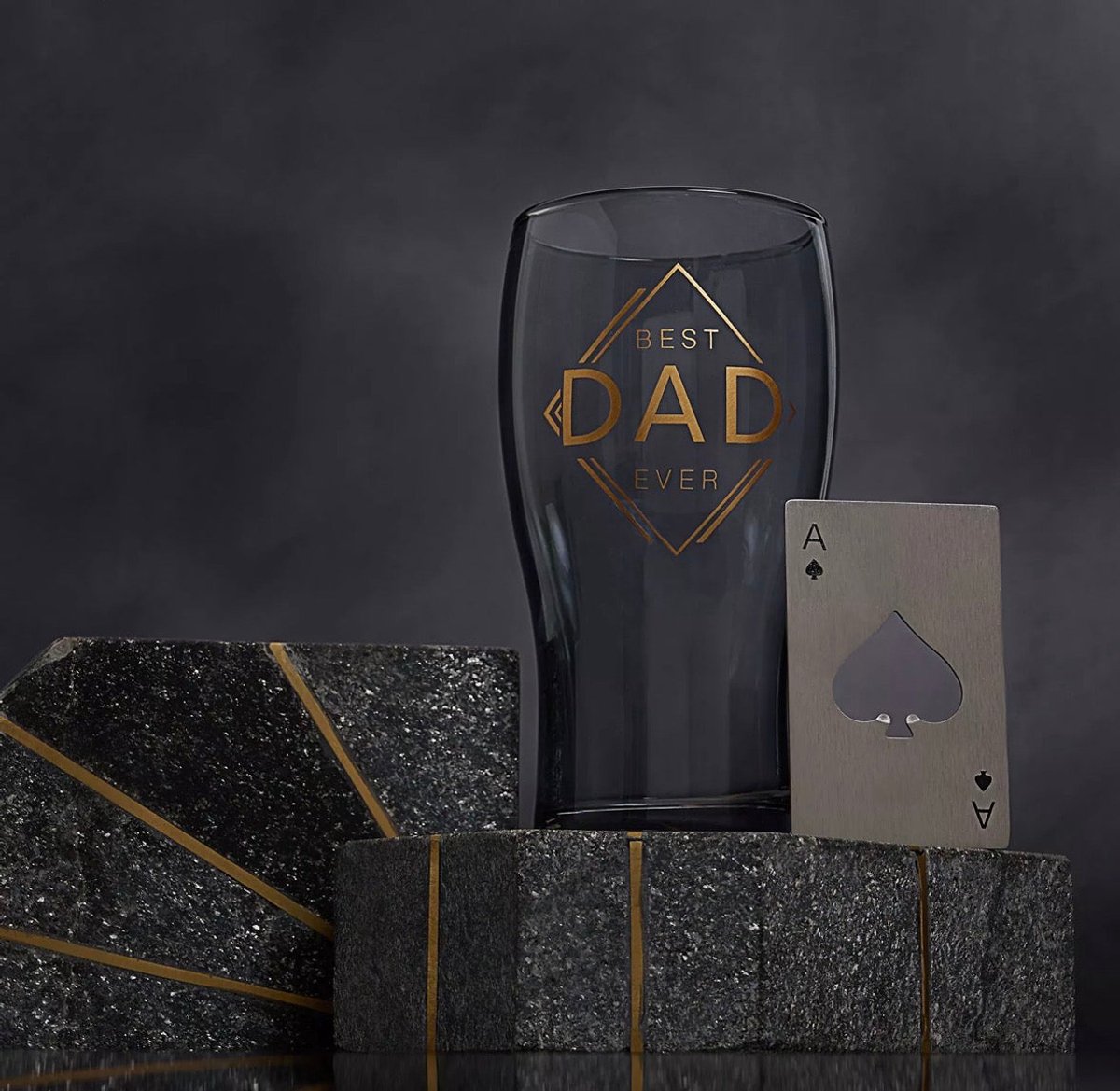 Hotchpotch Orion Bier Glas & Opener - Dad