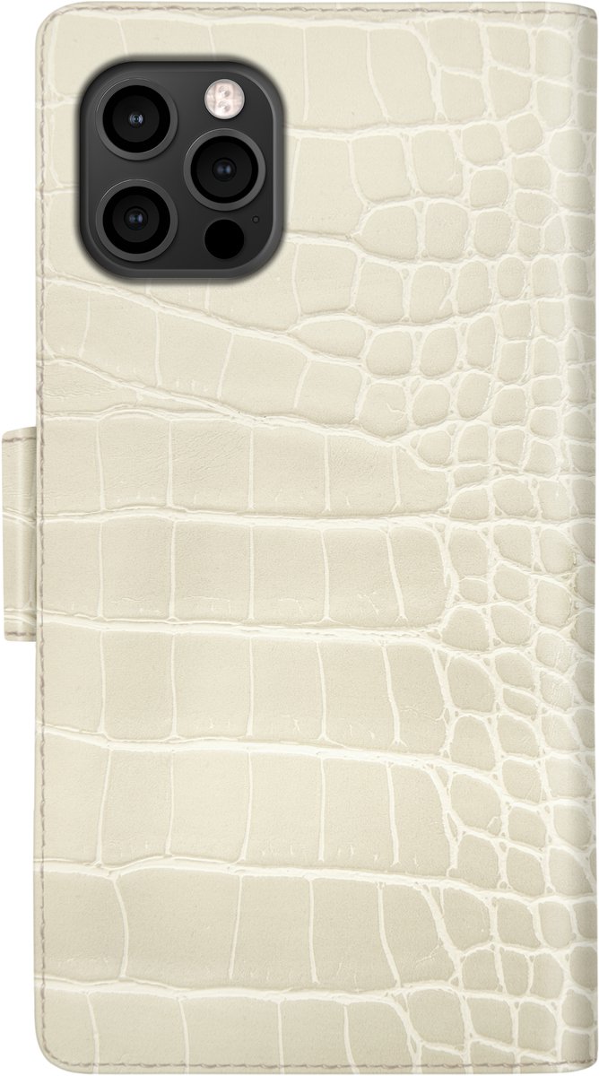 iDeal Of Sweden Phone Wallet iPhone 12/12 Pro Beige Croco