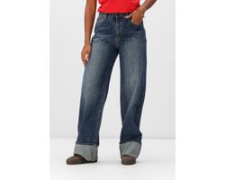 ABRAND JEANS Mid Baggy Tall Jeans Dames - Broek - Blauw - Maat 27