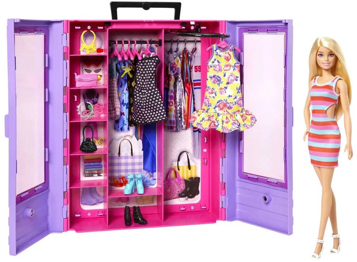 Barbie Super Kledingkast - Barbiepop - Barbie kleertjes — afbeelding 13