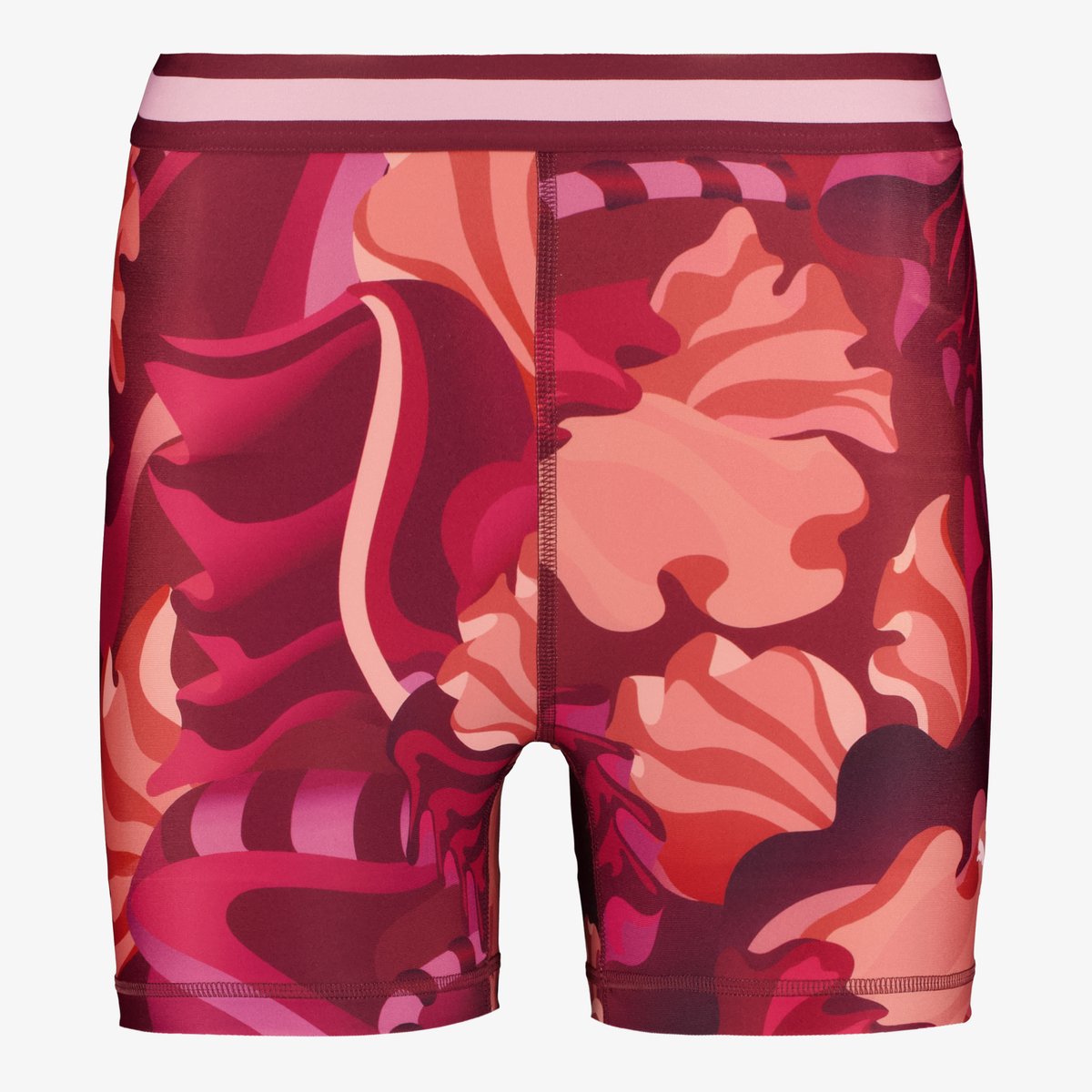 Puma Strong Floral Ribbon dames sportshort Rood