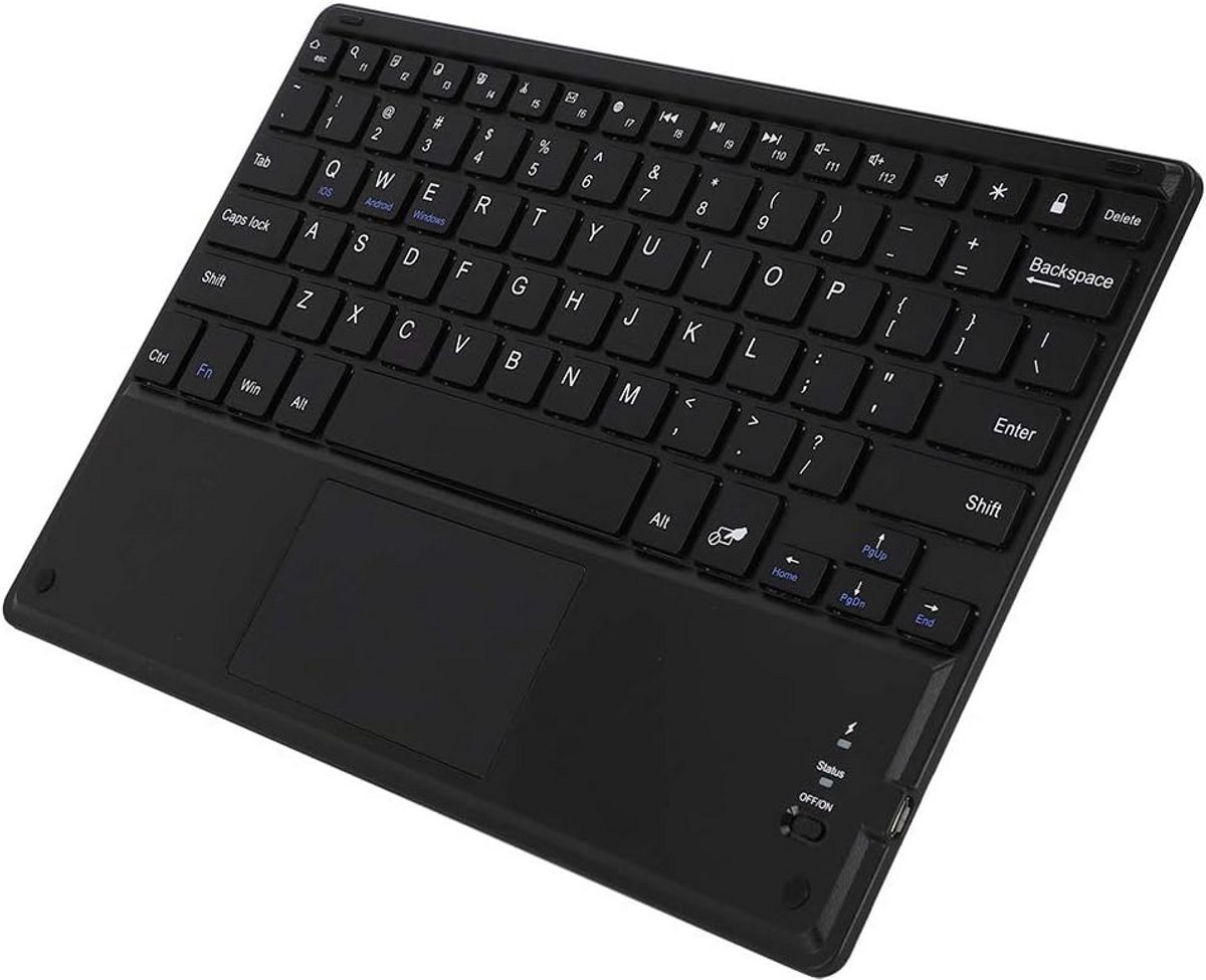 Draagbaar Bluetooth Toetsenbord QWERTY Compact Draadloos Voor Mobiel en Tablet
