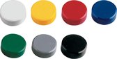 Maul Magneet MAULpro (Ø x h) 34 mm x 13 mm rond Wit, Geel, Rood, Blauw, Groen, Grijs, Zwart 20 stuk(s) 6178199