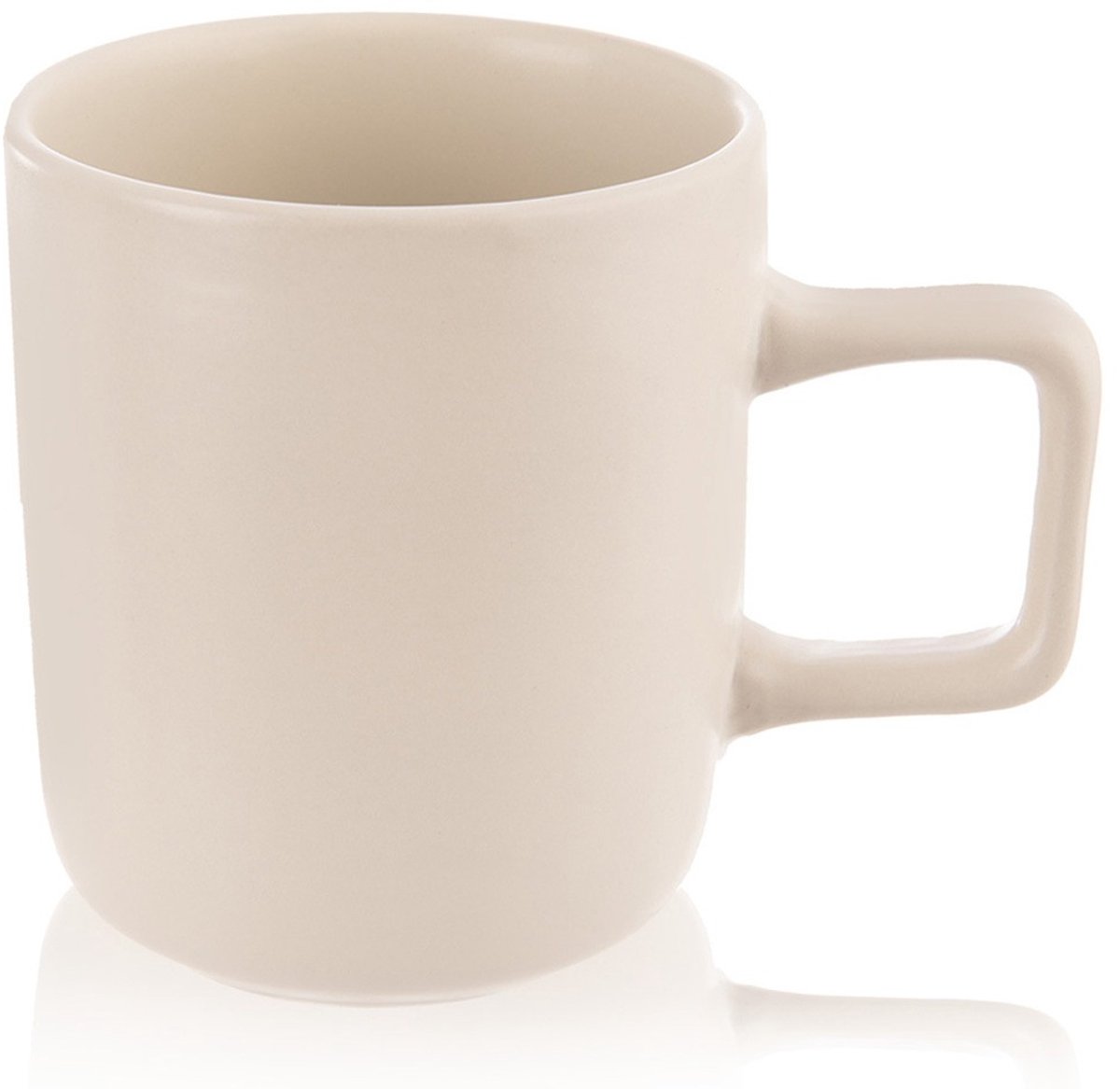 Keramische mok crème SKANDI 380 ml