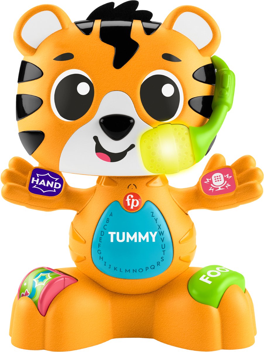 Mattel speelgoed Fisher-Price interactieve leer tijger educatief.