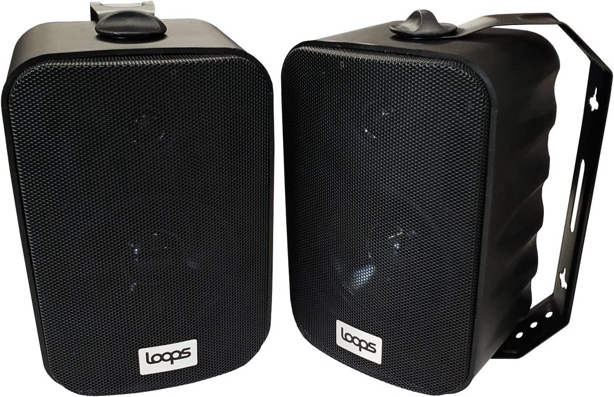 Actieve Stereo Bluetooth Wandluidsprekers 120W - Draadloos Muziek Streamen met Diepe Bas