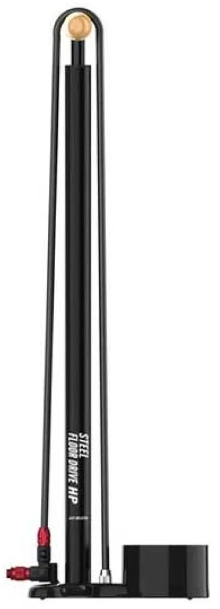 Lezyne ABS 1 PRO Fietspomp - Vloerpomp met Drukmeter - Max. druk 220 PSI - Met Handvat - Zwart — afbeelding 3